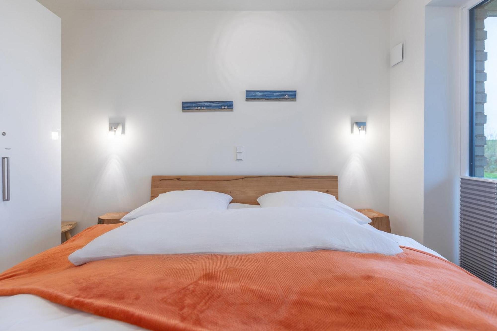 Ferienwohnung "Halligstork" Direkt Am Nordseedeich Mit Blick Auf Den See Nordstrand Exterior foto